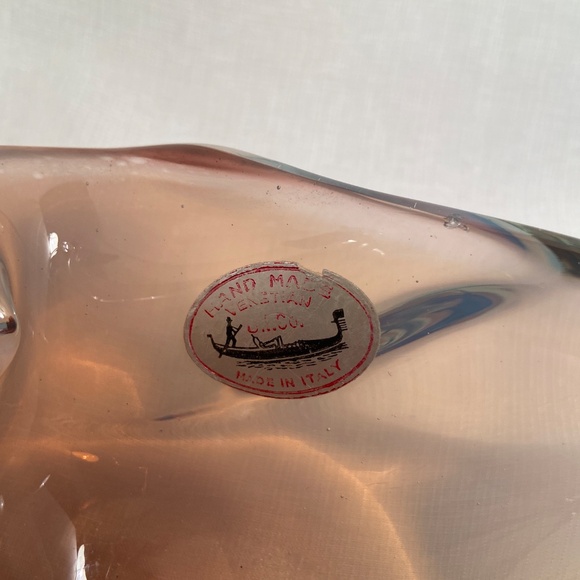 Vintage Murano Glass Duck Bowl – Hand-Blown Venetian Art Glass Italy - Picture 12 of 15